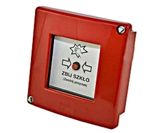 Promet W0-PB D1/2 3X3Y CB 0 C Užrakinamas mygtukas be plaktuko su signalizacija 230V AC 3Z 3R 1xLED raudona mirksi raudona W0-PB D1/2 3X3Y CB 0 C