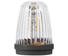 Proxima LED lempa ROOSTER Baltas su 433,92 MHz antena (12-24V AC/DC arba 230V AC) šviečia geltonai