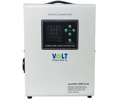 VOLT POLSKA SINUSPRO 1200E PLUS 12V 800/1200W LiFePO4 keitiklis, MENIU