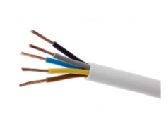 Lankstus elektros laidas H05VV-F OWY 5x4mm2 300/500V ELEKTROKABEL 1m