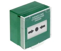 AVARINIO DURŲ ATIDARYMO MYGTUKAS ATLO-ERB-BP561 1 X NO/NC ATLO