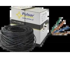 Pulsar PU-NC301 vytos poros, U/UTP, cat 5e, 24AWG, Cu, Fca, 305m (lauke)
