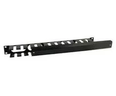 Pulsar RAOK-1M Horizontalus metalinis kabelių laikiklis su dangteliu 1U