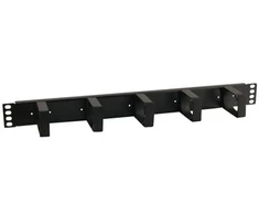 Pulsar RAOK-1P horizontalus kabelių organizatorius, plastikinis, 1U