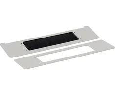 Pulsar RAPD1-G priekinė lentyna 1U universali, 440×300 19” RACK spintelėms, pilka