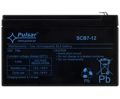 Pulsar SCB7-12 akumuliatorius 7Ah/12V SCB