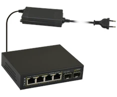 Šakotuvas Jungiklis POE 4+2SFP PULSAR SFG64