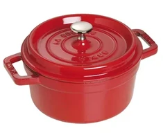 Puodas żeliwny apvalus Staub - Raudona, 2.2 ltr