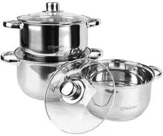 MAESTRO MR-2020-6M Puodų rinkinys 6 pieces