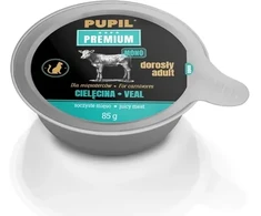 PUPIL PREMIUM GOLD ADULT Cielęcina karma katei 85g