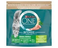 Purina Nestle One Bifensis Indoor Rich in kalakutiena – sausas kačių maistas – 750g