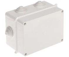 ATSIŠAKOJIMO DĖŽUTĖ SU RIEBOKŠLIAIS LUX-158X118/EPN IP55 Elektro-Plast