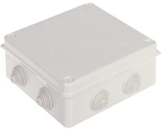 ATSIŠAKOJIMO DĖŽUTĖ SU RIEBOKŠLIAIS LUX-167X167/EPN IP55 Elektro-Plast