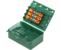 JUNGIMO DĖŽUTĖ GELBOX SUPER-BLOCK-IN-OUTW IP68 RayTech