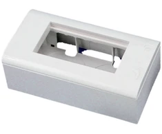 Komplektas 2M Alantec baltas Box + atrama + rėmas 90x45