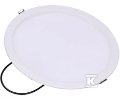 Pxf Lighting BARI Q LED 225 22W 2851LM 840 OPAL BIAŁ