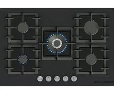 Bosch Serie 6 PPQ7AAI40 Gas hob 75 cm Tempered glass, Juodas