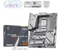 Pagrindinė plokštė Płyta MSI MAG X870E GAMING PLUS MAX WIFI /AMD X870/DDR5/SATA3/M.2/USB4/WiFi/BT/PCIe5.0/AM5/ATX