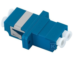 Qoltec Optinio pluošto adapteris LC/UPC Duplex Singlemode