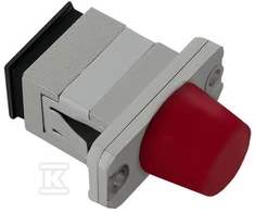 Qoltec Adapteris hibridas SC/UPC - FC/UPC | Simplex | Vienmodis