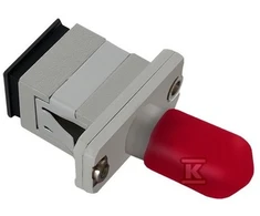 Qoltec Adapteris hibridas SC/UPC - ST/UPC | Simplex | Daugiarežimas