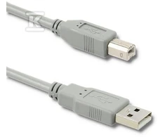 QOLTEC 50395 Qoltec kabelis USB 2.0 tipo A kištukas USB B kištukas 1m