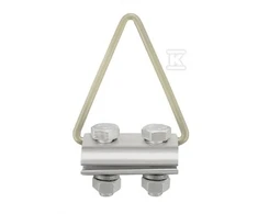 Qoltec Kabelio spaustukas | 2kN | 4-8 mm
