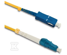QOLTEC 54337 Qoltec Optic Patchcord SC/UPC-LC/UPC Singlemode 9/125 G652D Simplex 0,5m