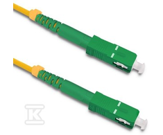 QOLTEC 54287 Qoltec Optic Patchcord SC/APC-SC/APC Singlemode 9/125 G652D Simplex 15m