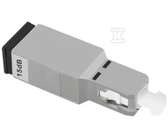 Qoltec šviesolaidinis atenuatorius SC/UPC (F) - SC/UPC (M) | Vienmodis | 15dB