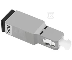 Qoltec šviesolaidinis slopintuvas SC/UPC (F) - SC/UPC (M) | Vienmodis | 5dB