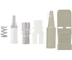 Qoltec SC/UPC šviesolaidinės jungtys | Daugiamodis | 0,9 mm