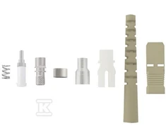 Qoltec SC/UPC šviesolaidinės jungtys | Daugiamodis | 3,0 mm