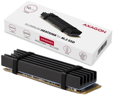 Radiatorius, skirtas Axagon CLR-M2L10 M.2 SSD 10 mm diskams