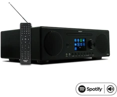 Ferguson REGENT i450s internetinis radijas juodas – WIFI/DAB+/FM/CD/BT/Spotify