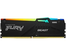 RAM KINGSTON 32GB 5600MHz DDR5 CL40 DIMM rinkinys iš 2 FURY Beast RGB