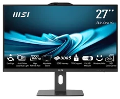 RAM MSI PRO AP272P 14M-496EU Intel Core i5-14400 27 colių FHD 2x8GB 512GB M.2 PCIe UMA 802.11 AX + BT 5.3 W11P juodas