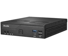 Shuttle XPС slim DH610V2 asmeninio kompiuterio / darbo stoties platforma 1,35L dydžio kompiuteris Juoda Intel H610 LGA 1700