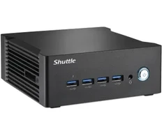 RAM Shuttle Nano PC NA10H PC Dydis 1L Juodas 8845HS 3.8GHz