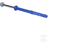 Nailoninis kaištis su varžtu RawlPlug R-FF1-N-10K140; 9,8x140 mm; 7,0x149 mm; SW13/T40; 25 vnt.