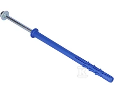 Nailoninis kaištis su varžtu RawlPlug R-FF1-N-10K160; 9,8x160 mm; 7,0x169 mm; SW13/T40; 25 vnt.