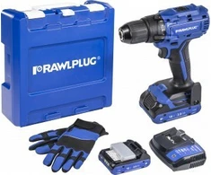 Suktuvas-gręžtuvas RawlPlug R-PDD18-55-M2; 18 V; 2x2,0 Ah akum.