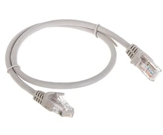 Raydex Patchcord UTP 5e 1,0 m pilka