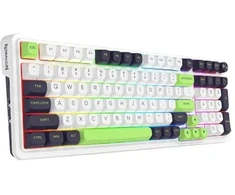 REDRAGON K686WBG-RGB-MAX Eisa Max klaviatūra USB + RF belaidė + Bluetooth Baltas, Juodas