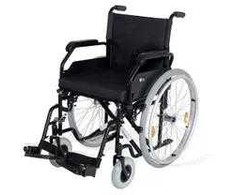 Usorteret Reha Fund Steel wheelchair RF-1 Cruiser Juodas 48cm
