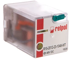 Relpol 802889 Pramoninė relė 2P 10A 48V DC R15-2012-23-1048-WT 802889
