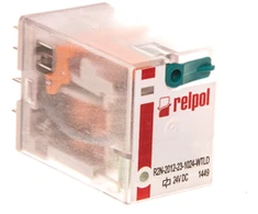 Relpol Pramonės relės miniatiūriniai 2P 24V DC (860399)
