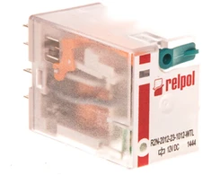 Relpol 860677 Pramoninė relė 2P 12V DC AgNi R2N-2012-23-1012-WTL 860677