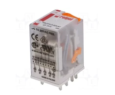 Relpol A00006 Pramoninė relė 4P 24V AC AgNi R4N-2014-23-5024-WT A00006
