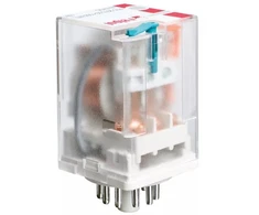 Relpol A00012 Pramoninė relė 4P 12V DC AgNi R4N-2014-23-1012-WTL A00012